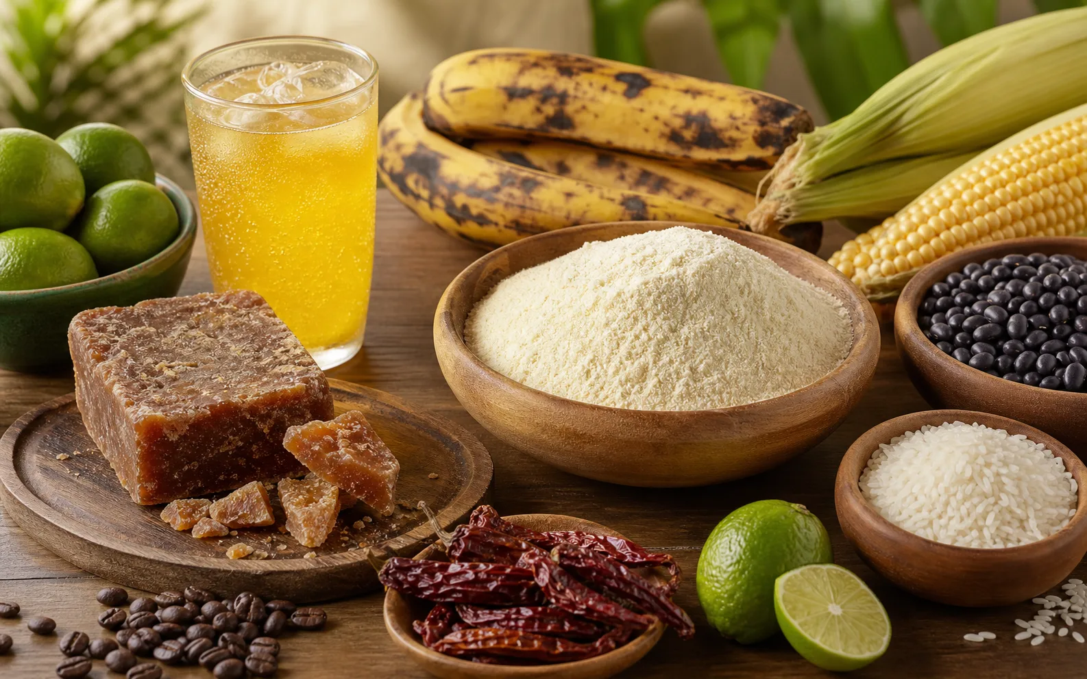 Ingredienti latinoamericani e caraibici